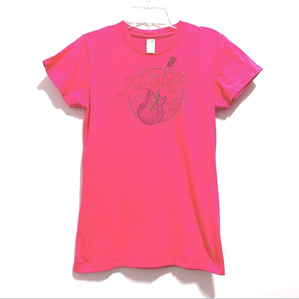 Anvil “Nashville TN” Tee Pink Shirt